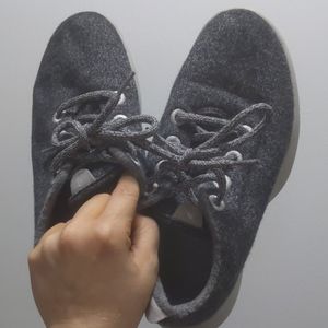 Allbirds gray wool runners size 7